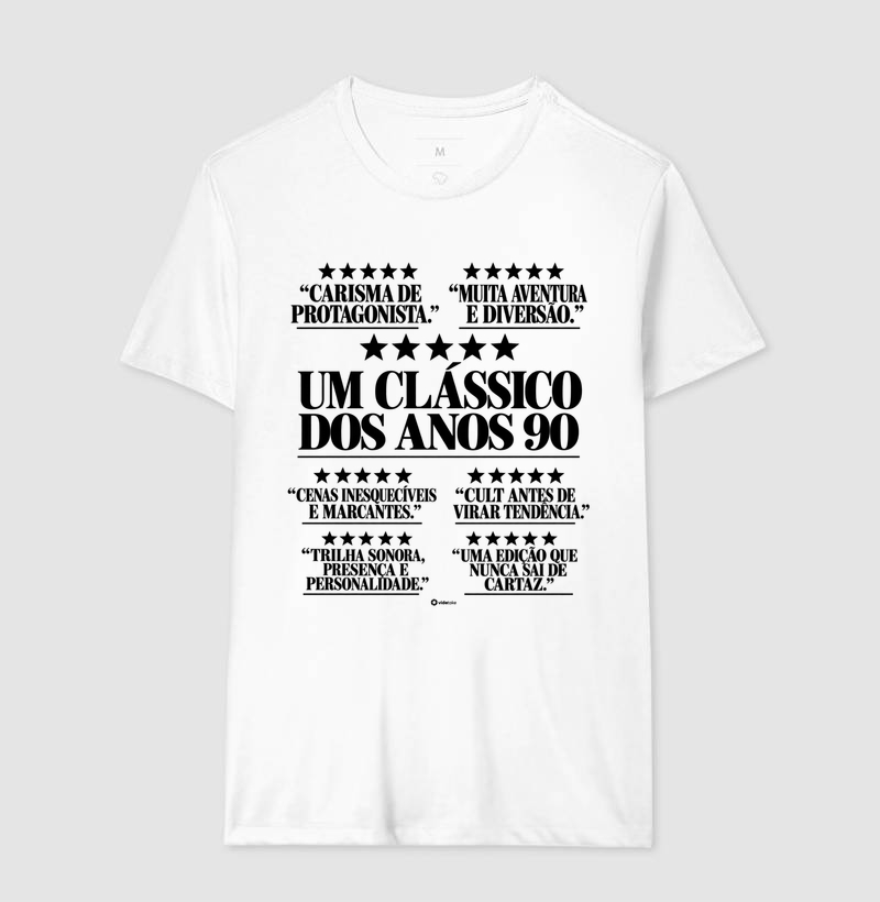 Camiseta Um Clássico dos Anos 90 – Edição Especial - Imagem 4