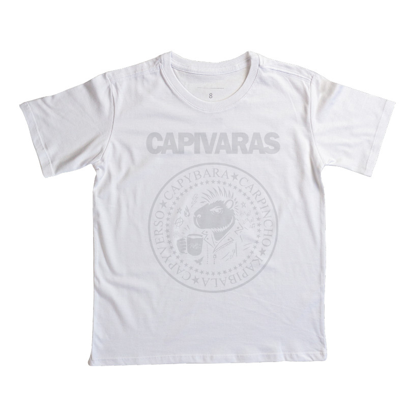 Camiseta Capivara Punk Rock - Imagem 6