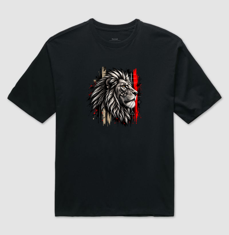 Camiseta Oversized CrossFit - Leão | SEVENTH - Imagem 4