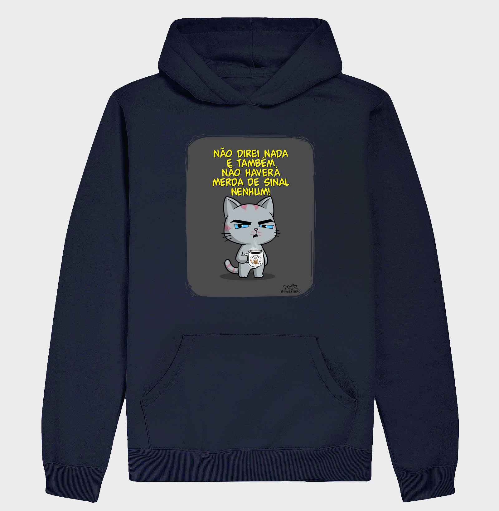 Camiseta Gato Sincero Sinal Nenhum - Imagem 4