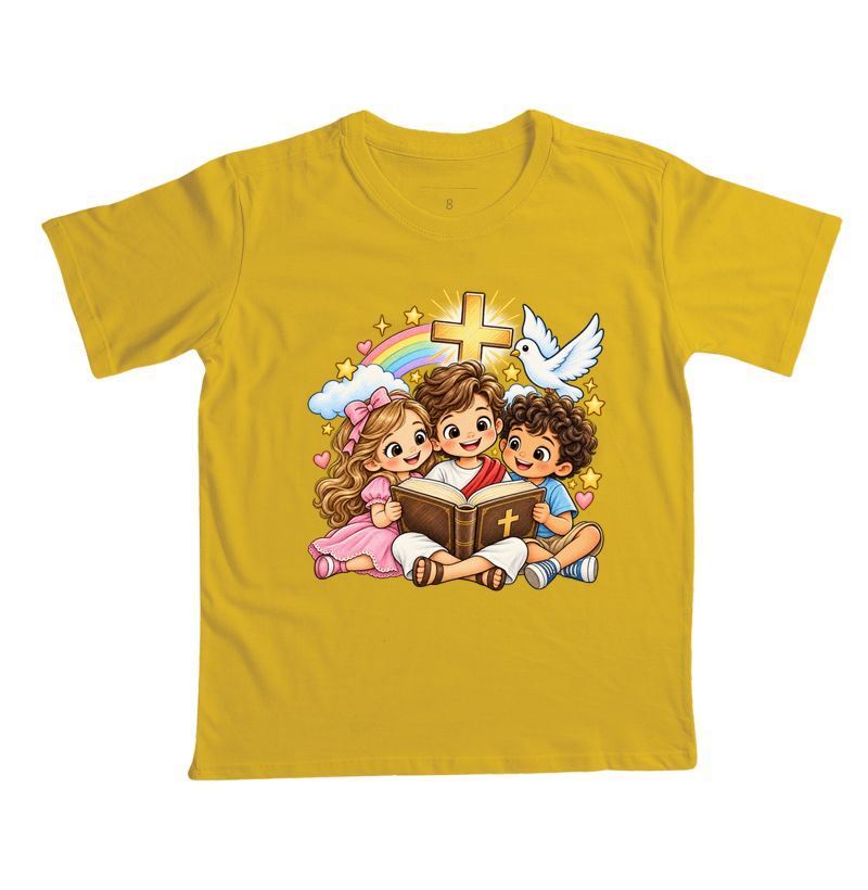Camiseta Infantil Leitorzinhos de Jesus - Imagem 2