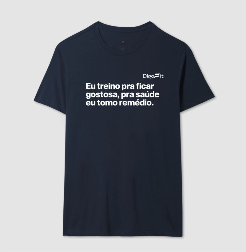CAMISETA ACADEMIA EU TREINO PRA FICAR GOSTOSA - Imagem 6