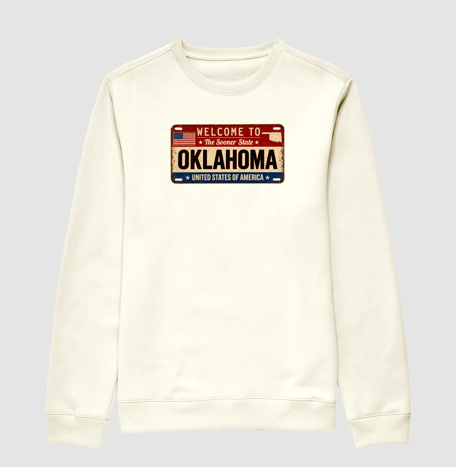 Oklahoma (placa envelhecida) - Imagem 2