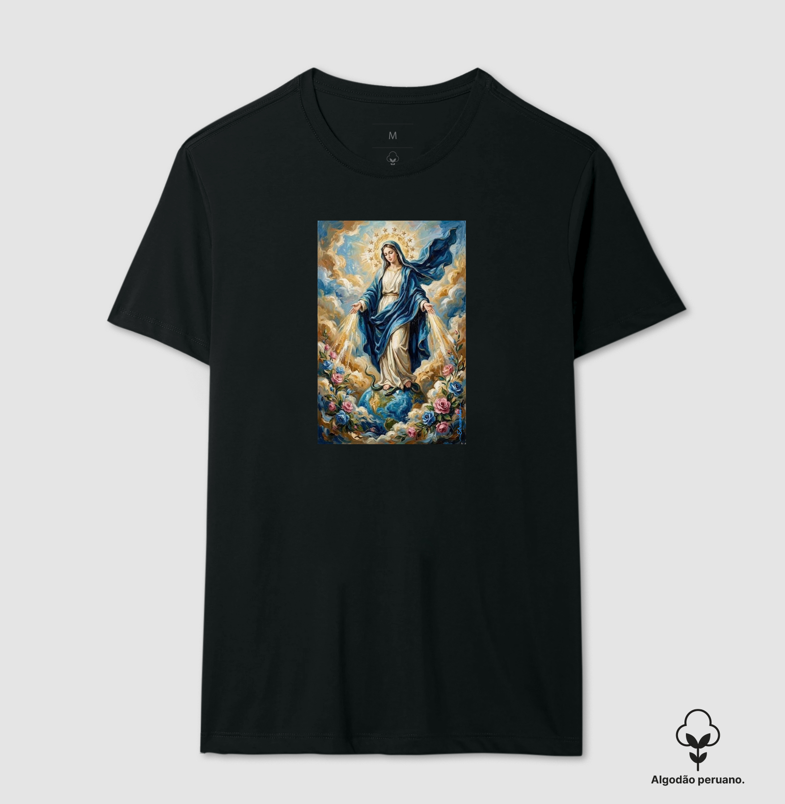 Nossa Senhora das Graças - Medalha Milagrosa Arte Sacra - Imagem 6
