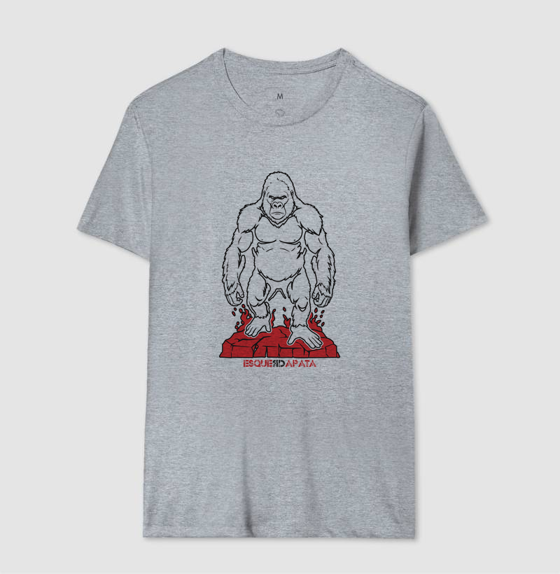 Camiseta Gorila em Algodão | EsquerdaPata - Imagem 11