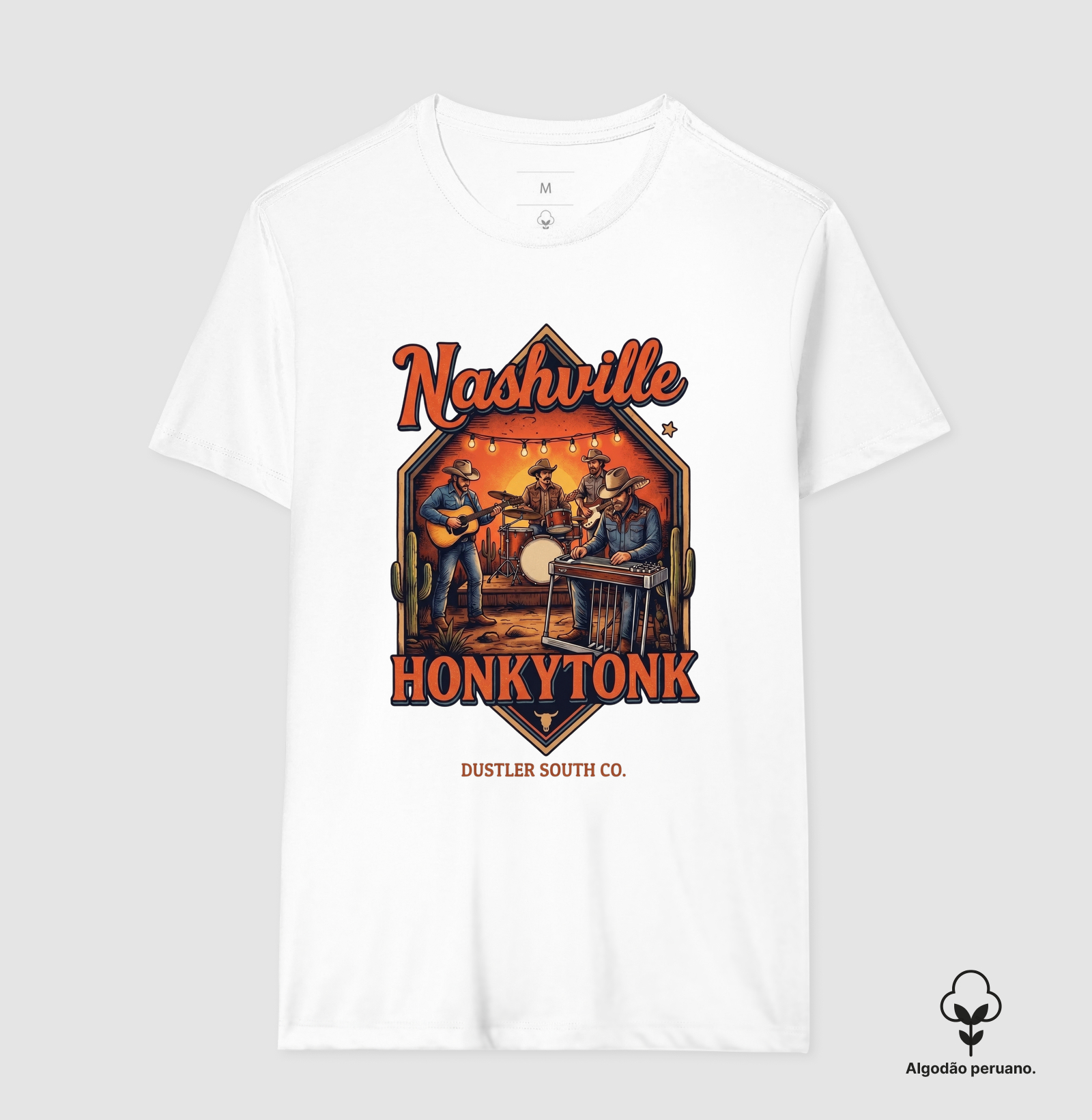Camiseta Country Masculina Nashville Honky Tonk – Dustler South Co. - Imagem 6