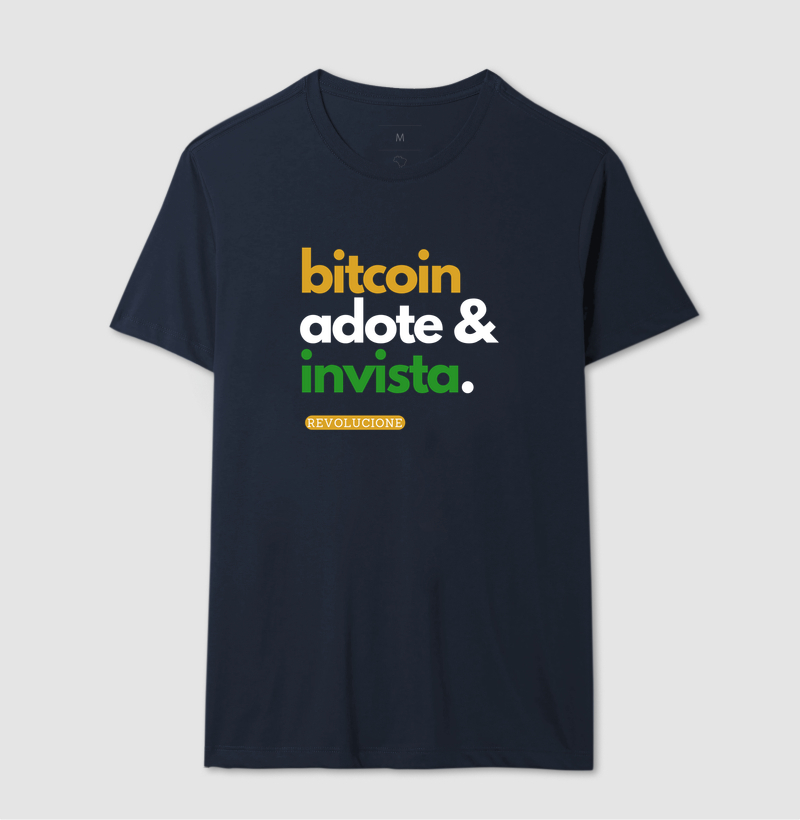 Camiseta Bitcoin Adote & Invista - Imagem 7