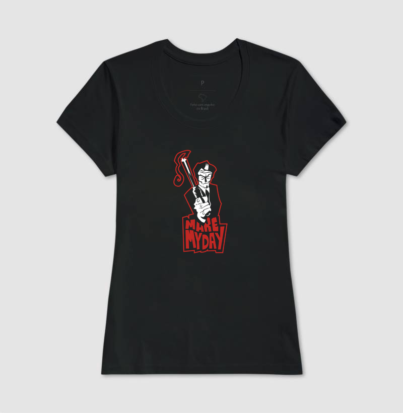 Camiseta Faça o meu dia - Imagem 3