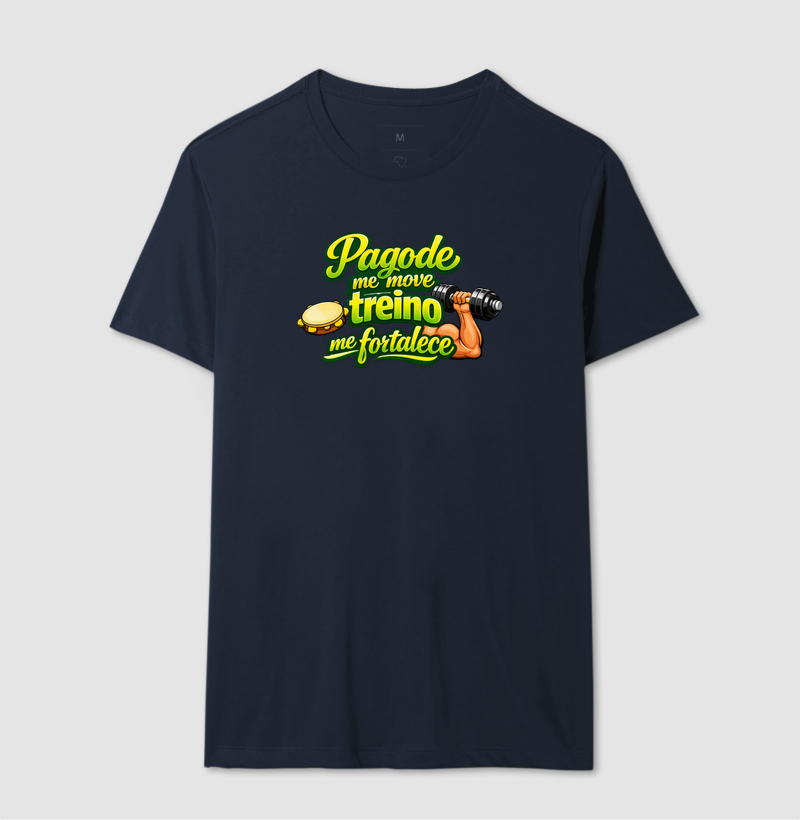 camiseta pagode me move, treino me fortalece - Imagem 6