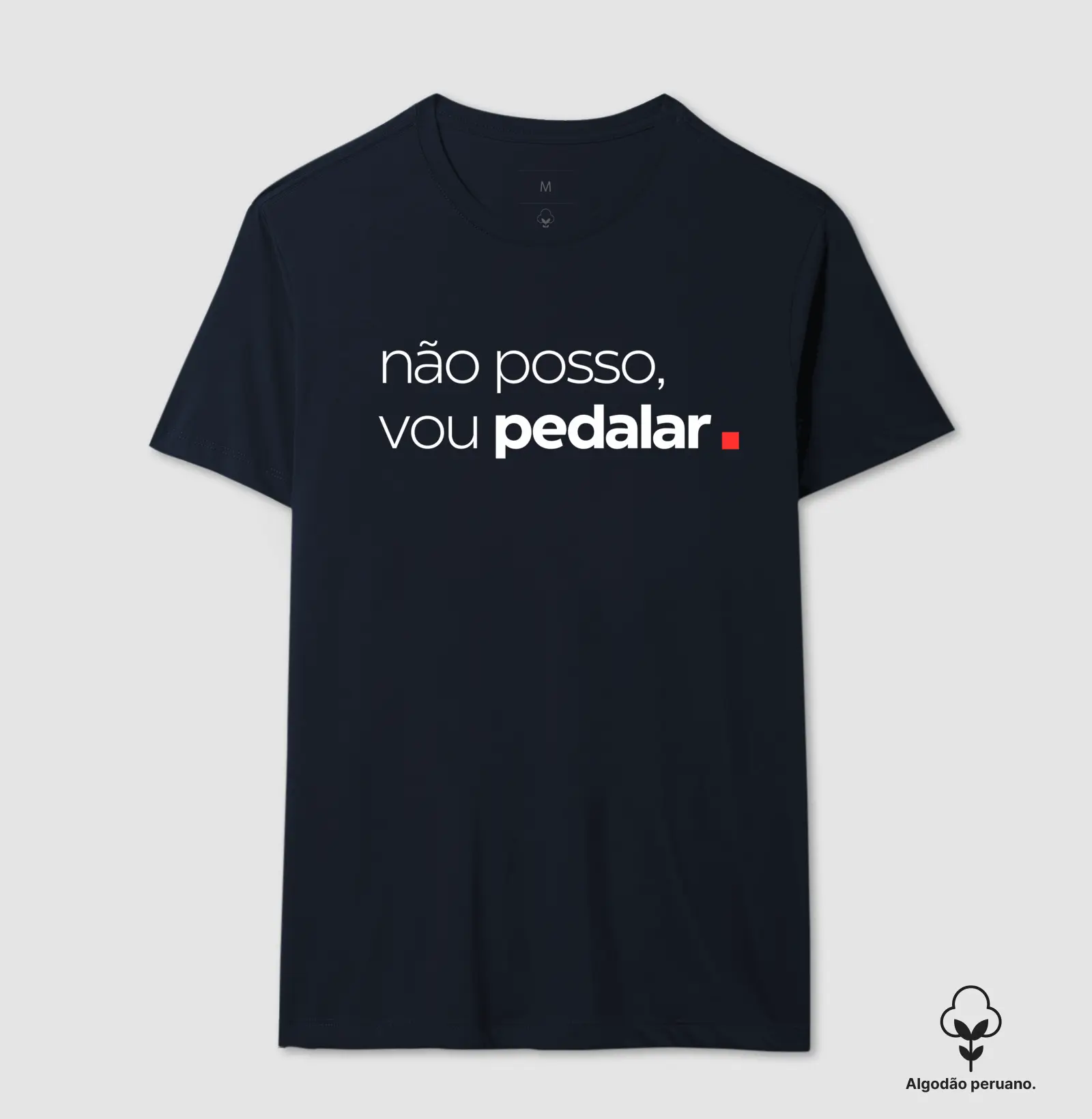 Camiseta Não Posso, vou Pedalar. - Imagem 2