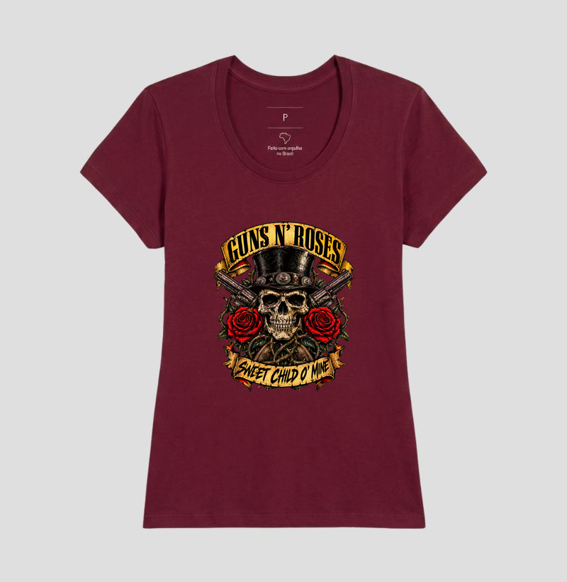 Camiseta Rock Caveira e Rosas Vintage – Skull Rock Rebelde - Imagem 19