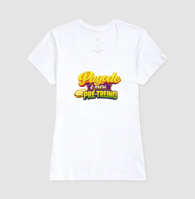 camiseta pagode é meu pré - treino - Imagem 5