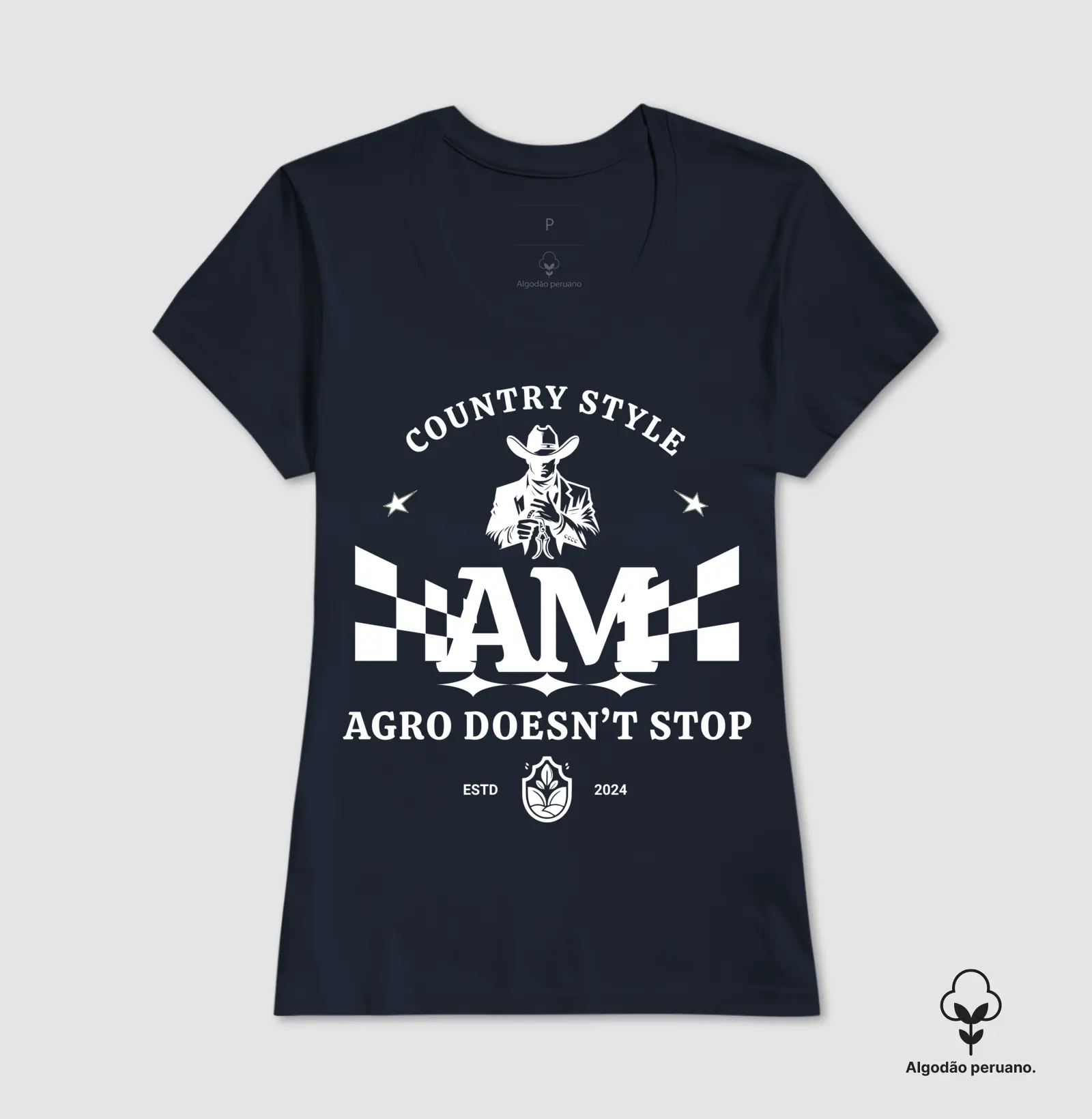 Camiseta Algodão Peruano Agro Mato - Imagem 5
