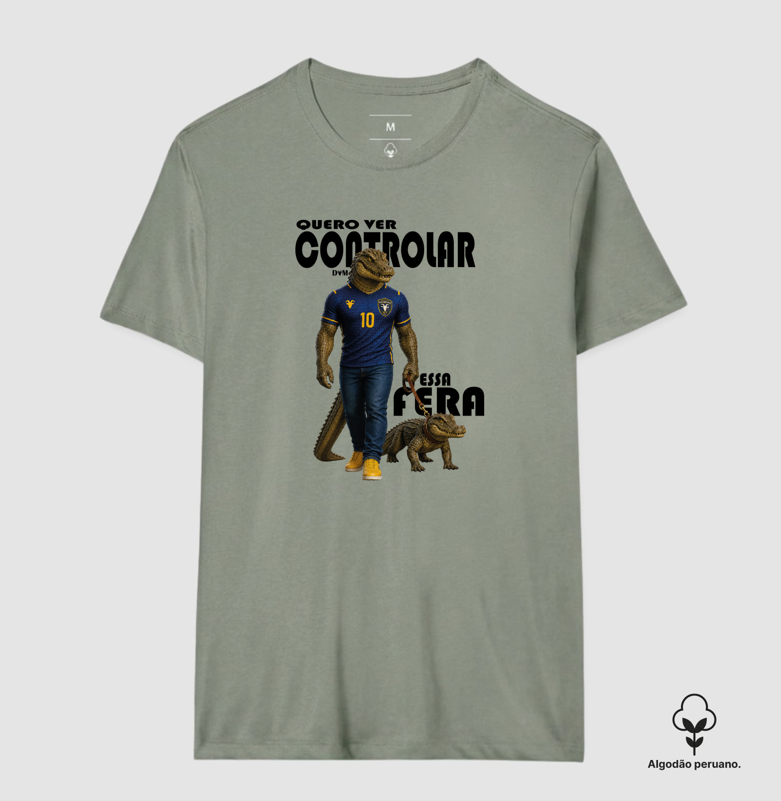 Especial Dia dos Pais (pet) - Camiseta Quero Ver Controlar Essa Fera - Imagem 9