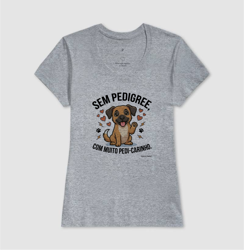 CAMISETA VIRA-LATA PEDI-CARINHO - Imagem 9