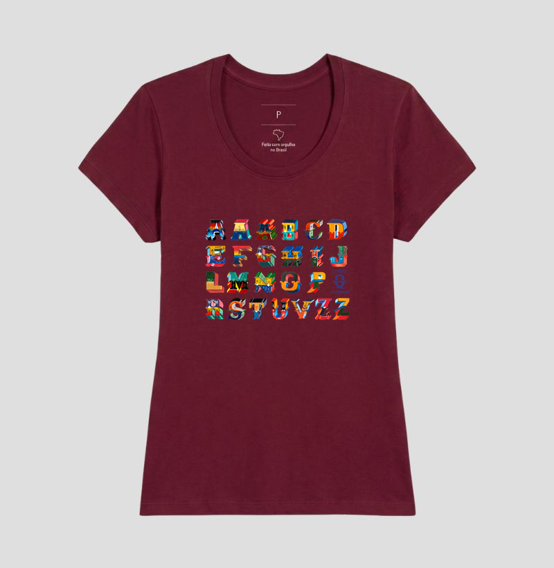 Camisa Alfabeto - Imagem 18