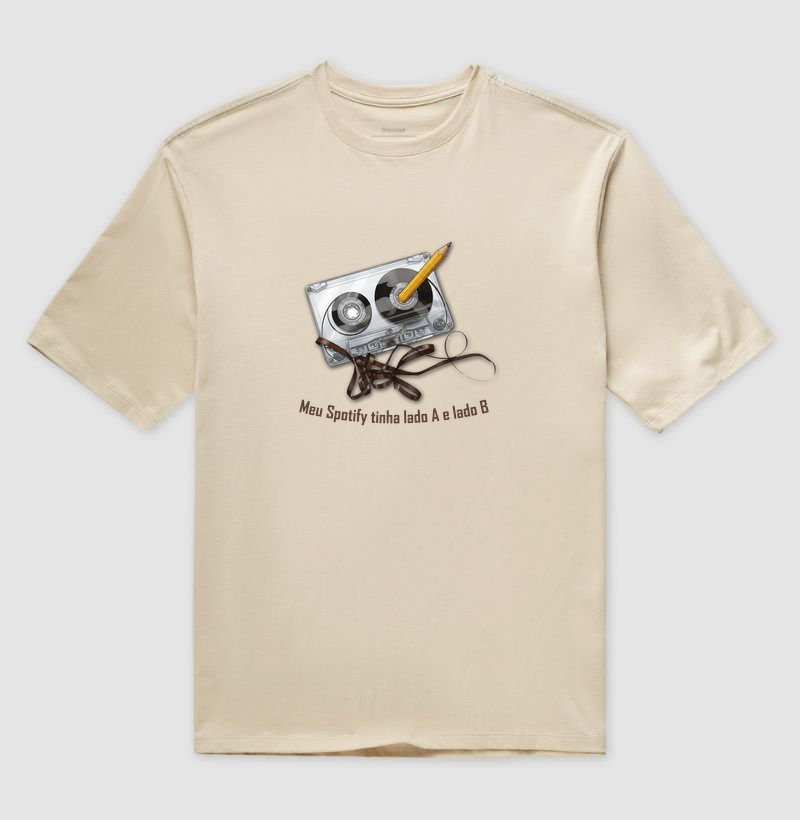 Camiseta Vintage Fita K7 - Imagem 3