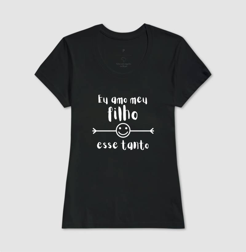Camiseta Eu Amo Meu Filho Esse Tanto - Imagem 3