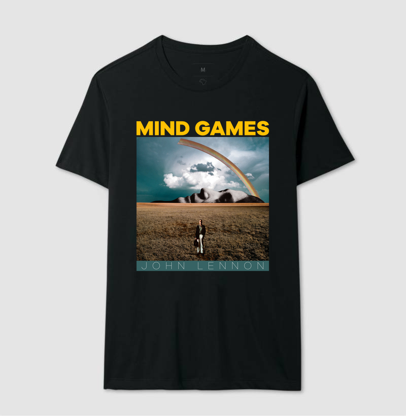 Camiseta Mind Games John Lennon - Imagem 4