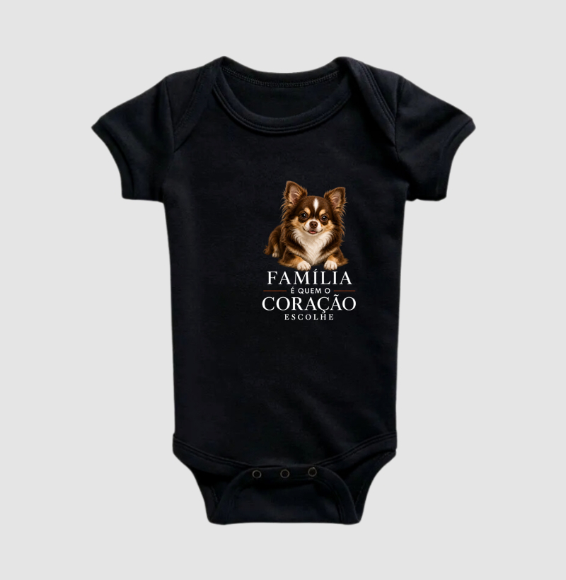 Chihuahua Pelo Longo Marrom - Família - Imagem 2