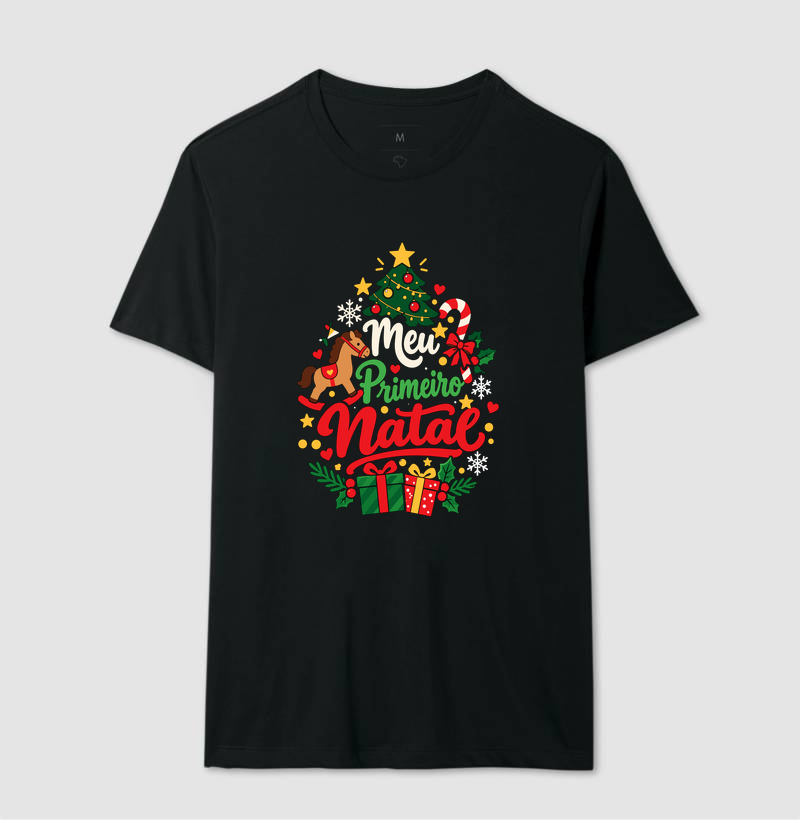 Meu Primeiro Natal – Cavalinho e Presentes - Imagem 2
