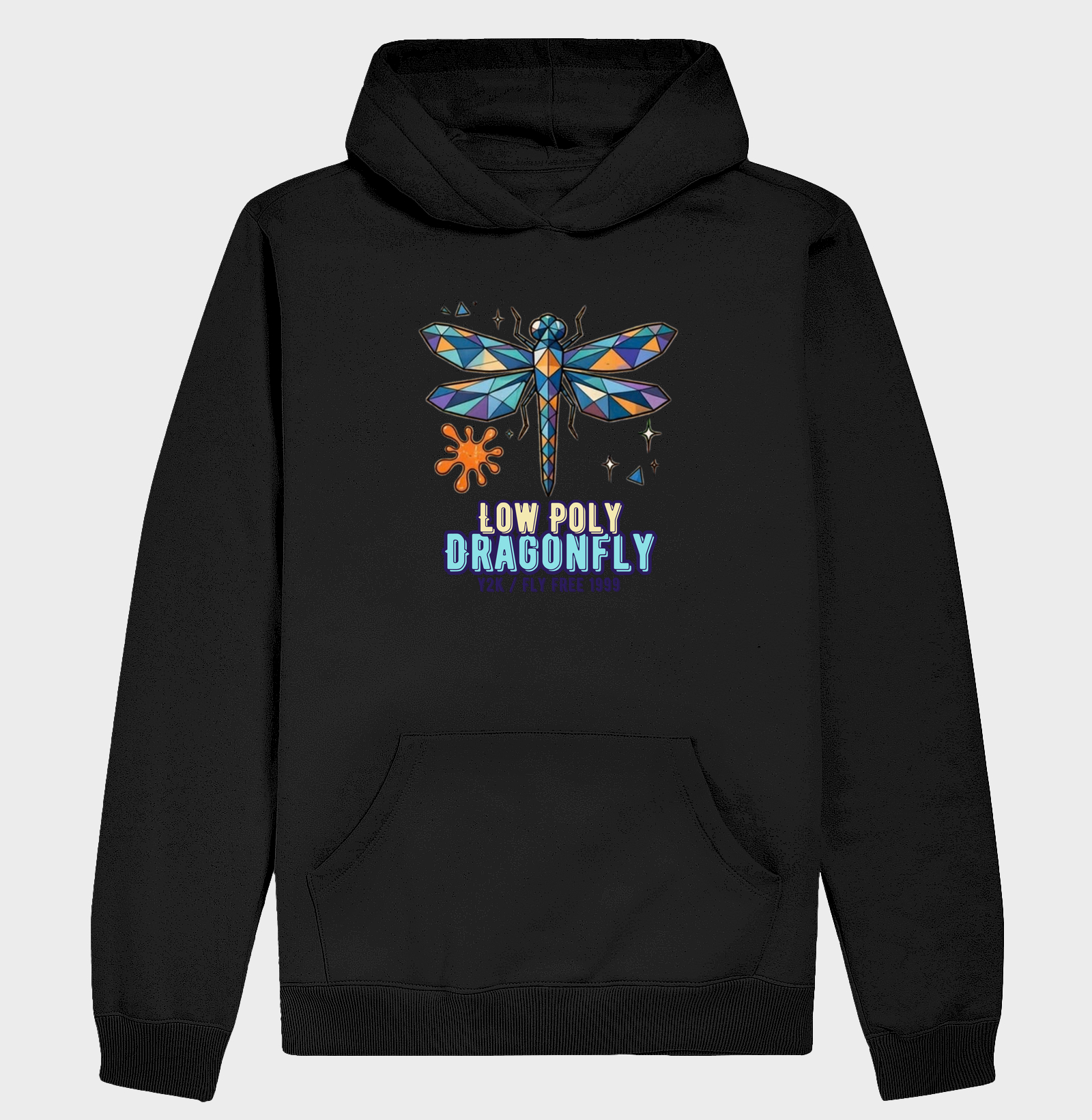 Camiseta Y2K Low Poly Dragonfly - Imagem 2