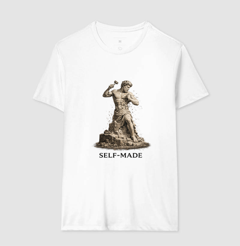 Camiseta Estoica "Self-made"