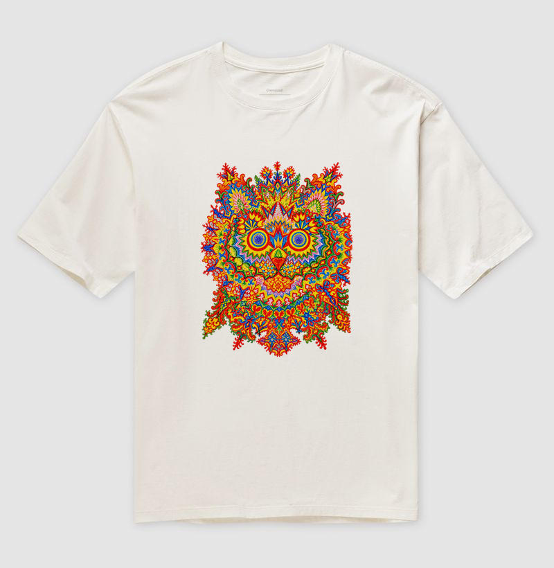 Sem Título (Psychedelic Cat) - Louis Wain - Imagem 4