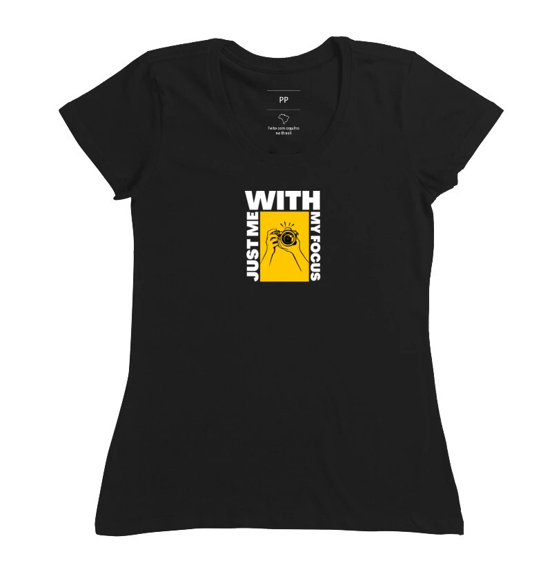 Camiseta Just Me with My focus - Imagem 3