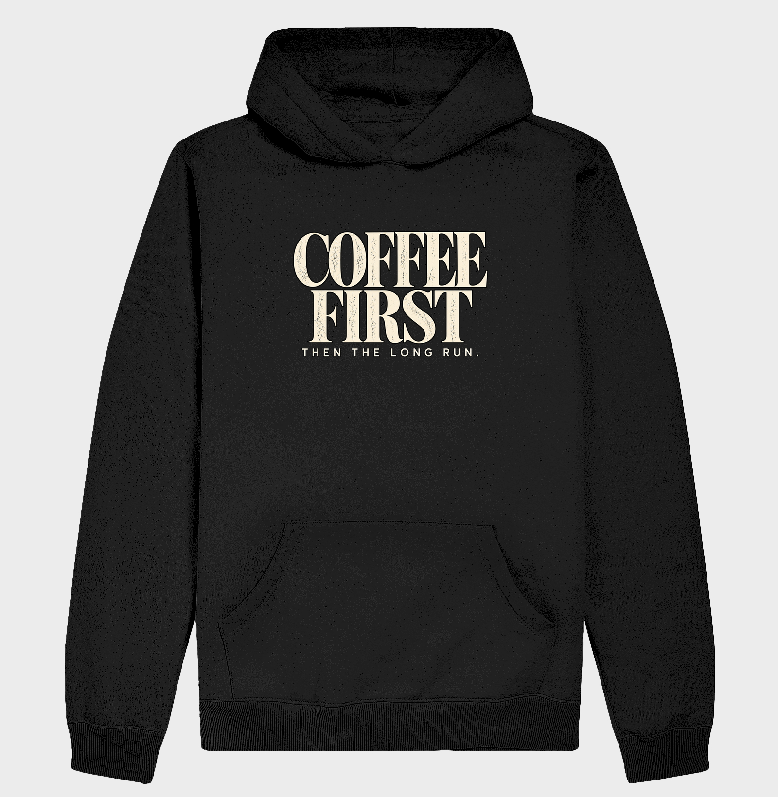 Hoodie Moletom Corrida - Coffee First Then The Long Run - Imagem 2