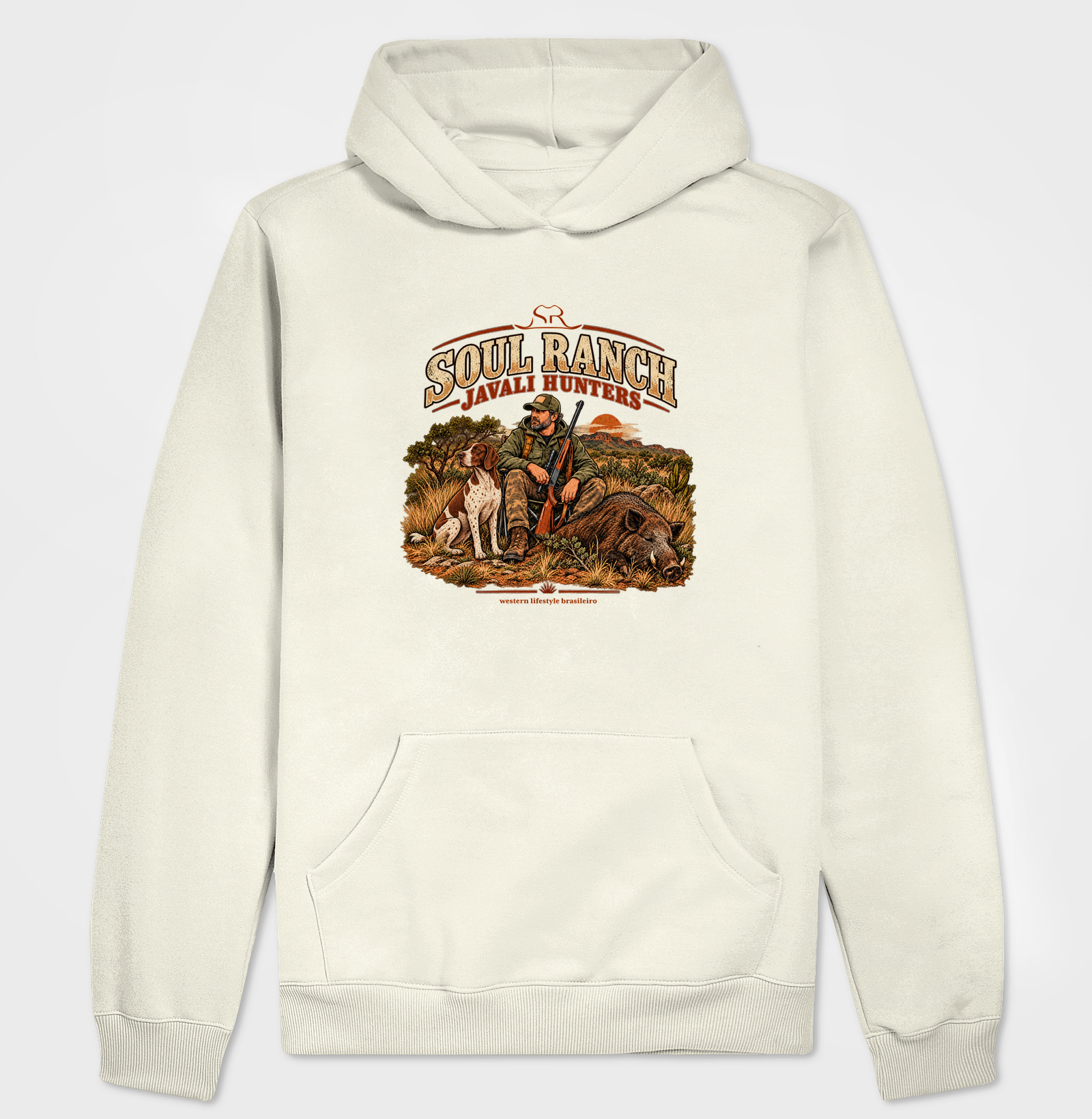 Hoodie Moletom Javali Hunters | Rastro - Imagem 3