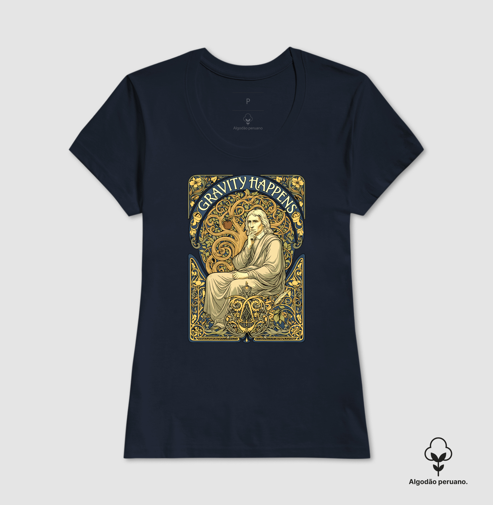 Camiseta - "Gravity Happens" - Imagem 2