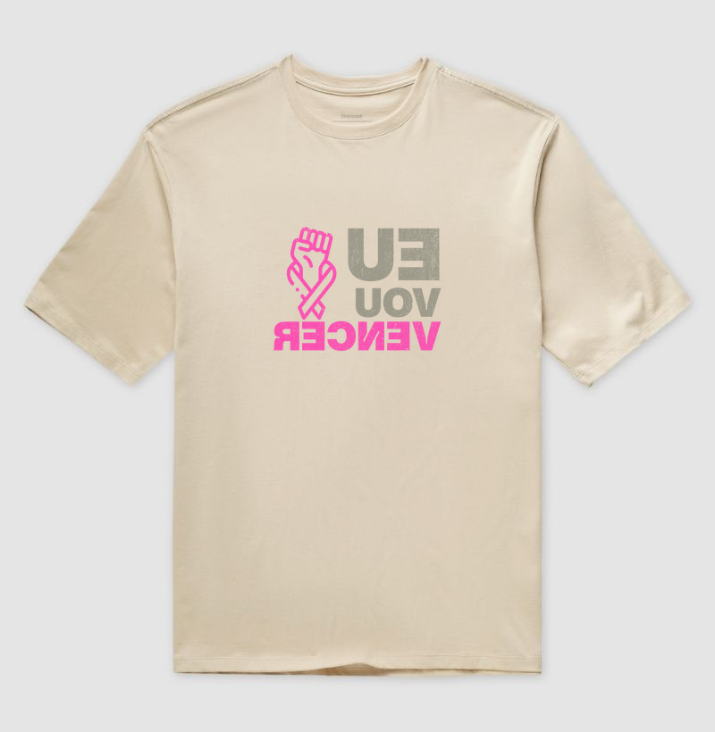 Eu Vou Vencer - Camiseta Oversized - Imagem 3