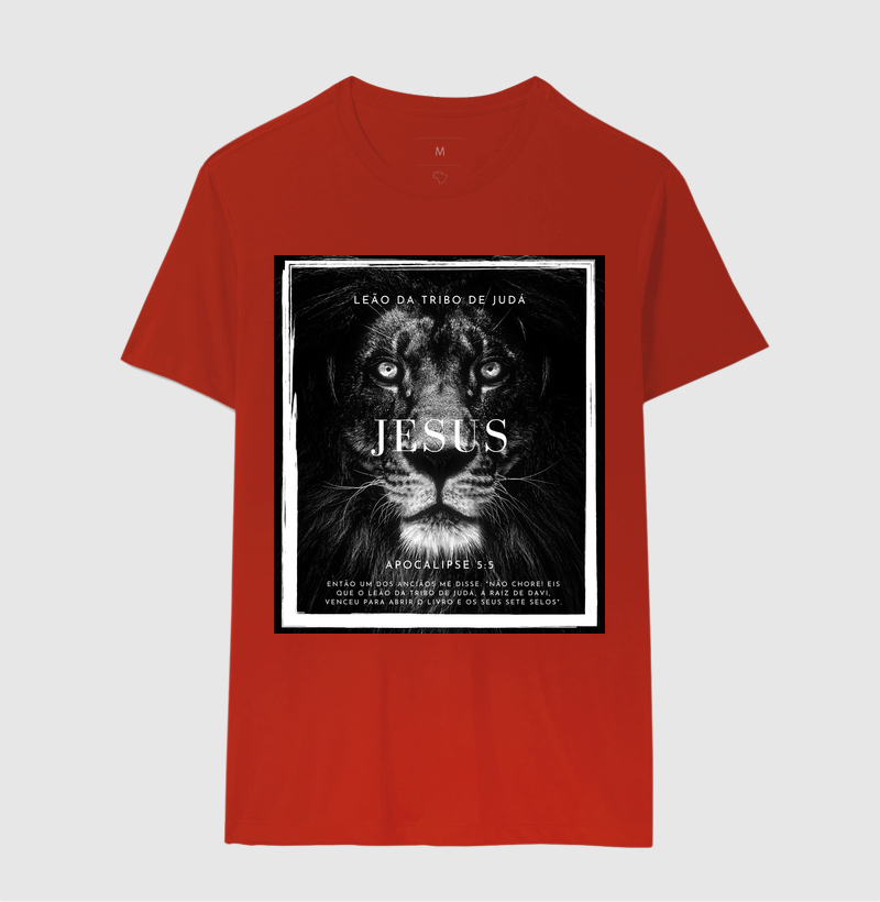 Camiseta Cristã Leão da Tribo de Judá - Imagem 10