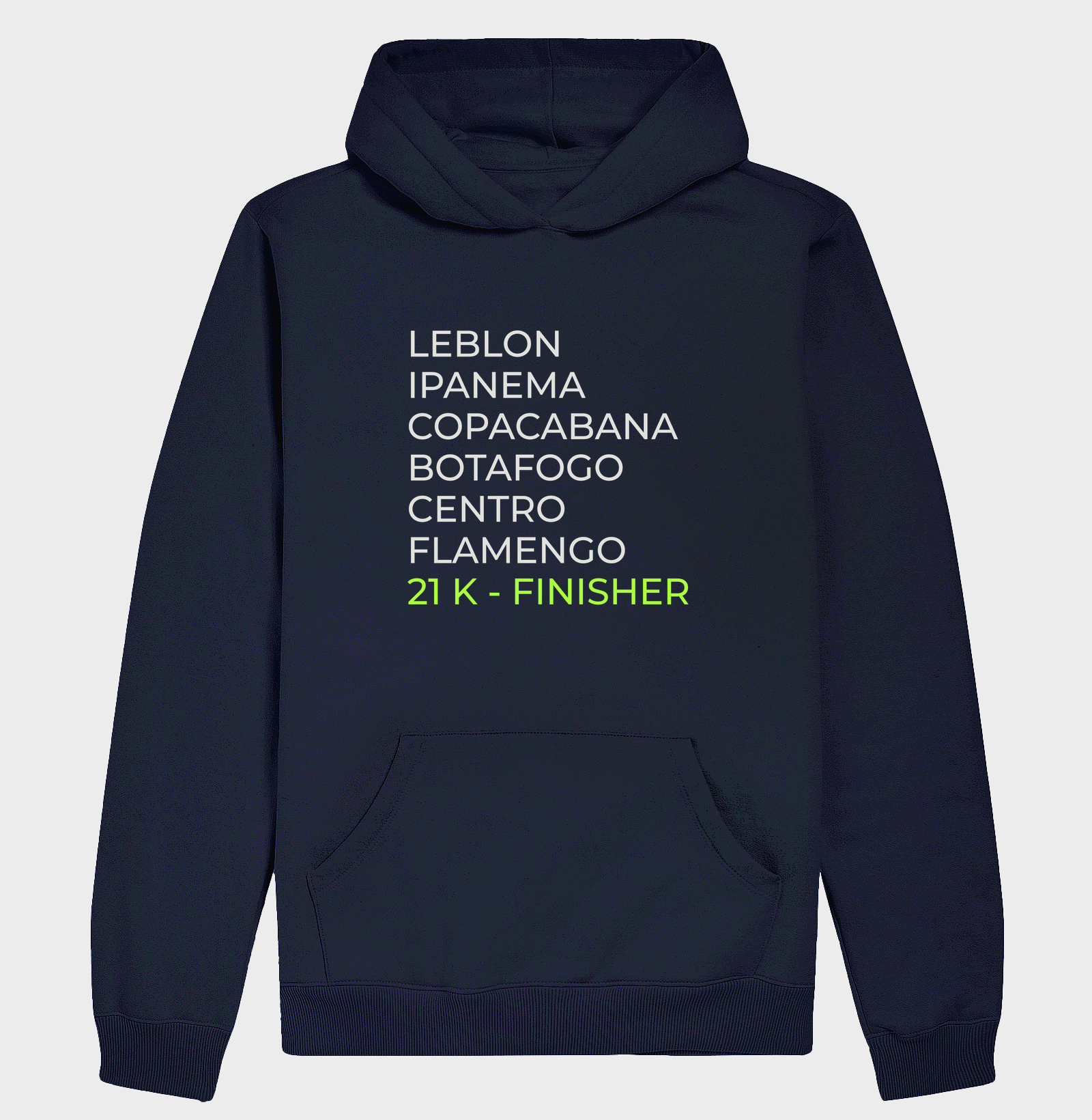 Hoodie Moletom Meia Maratona - Percurso Meia Maratona Rio 26 - Imagem 4