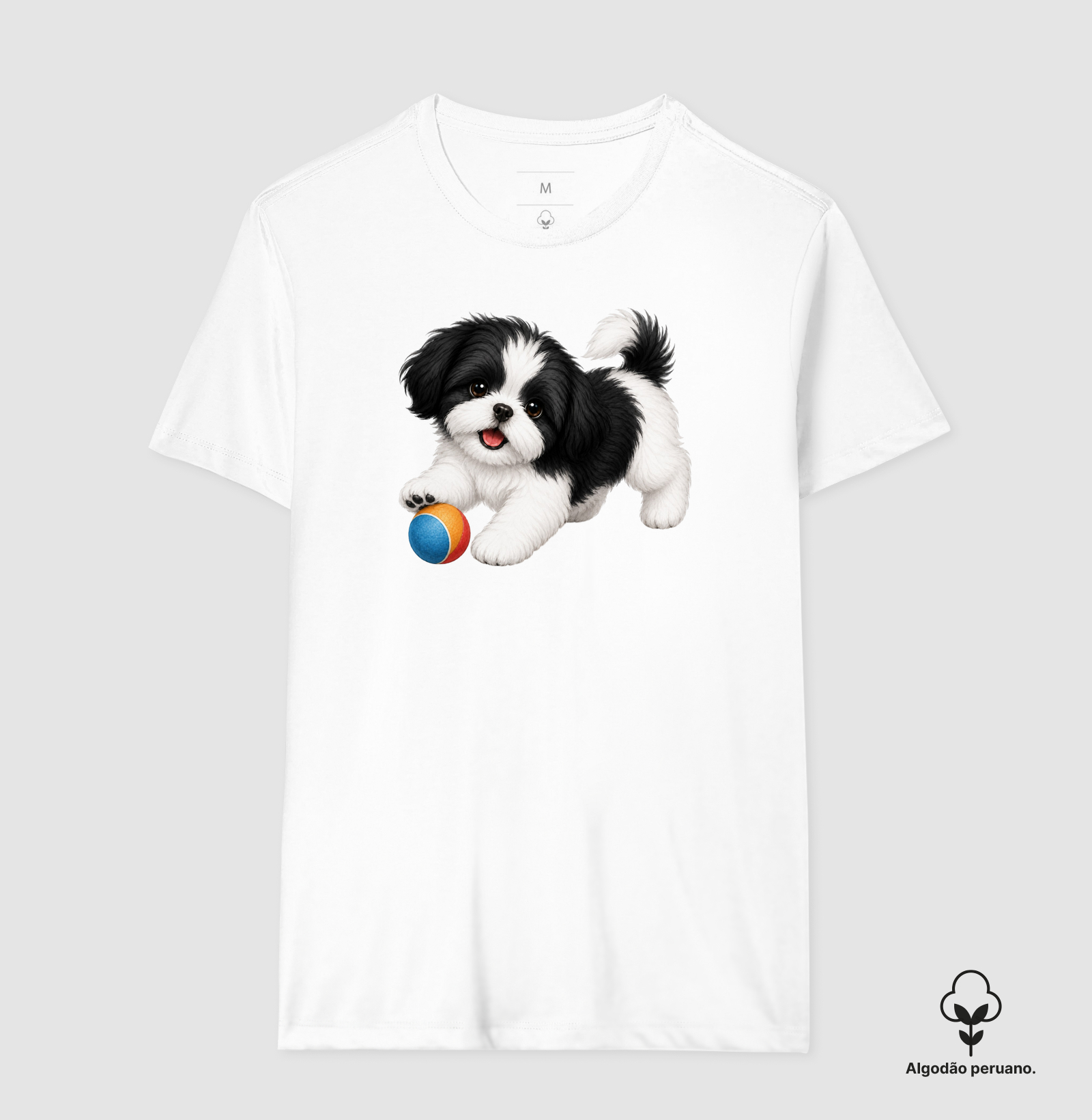Shih Tzu Preto - Desenho Animado - Imagem 4