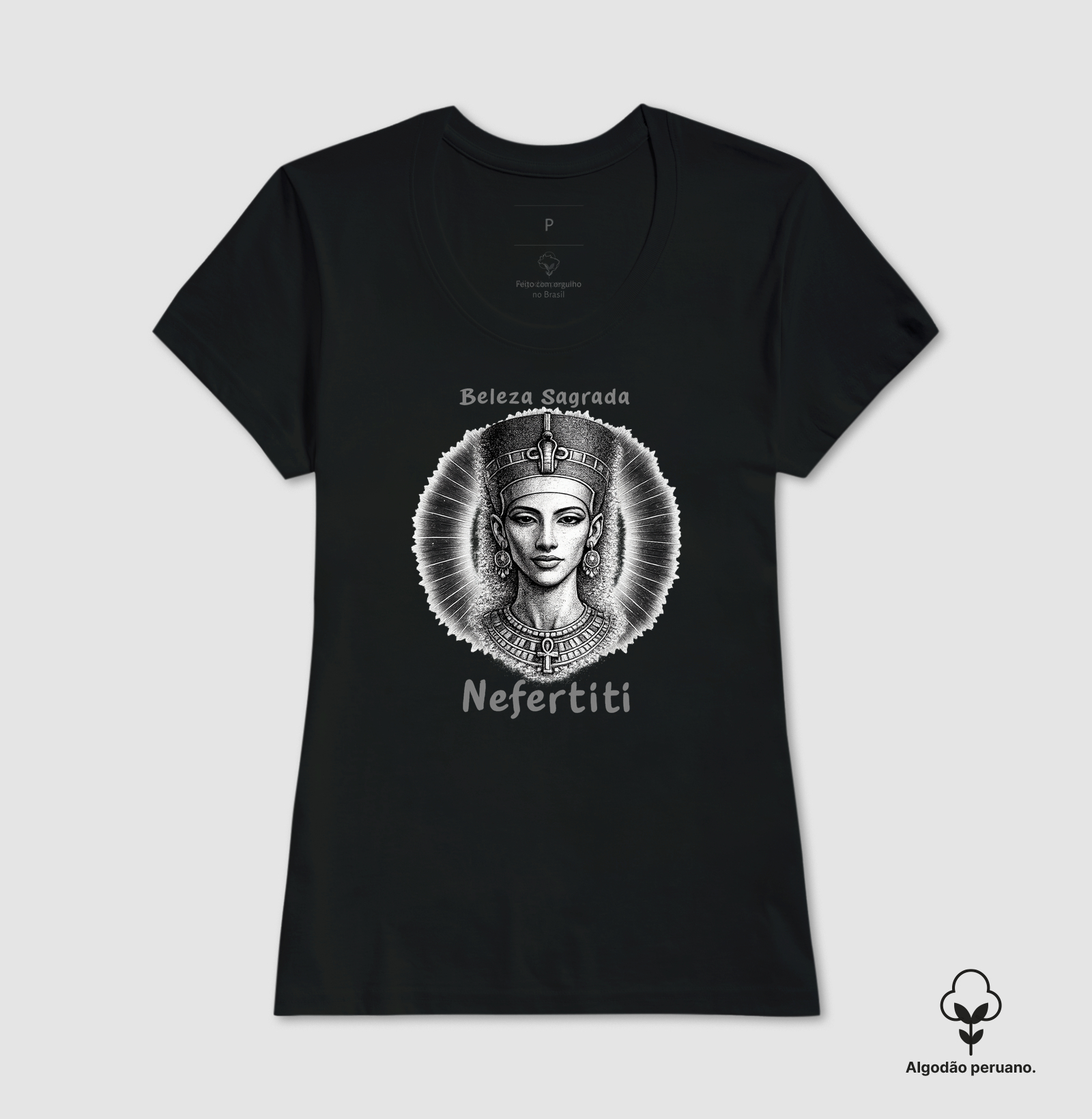 Nefertiti • Beleza Sagrada (algodão peruano) - Imagem 10