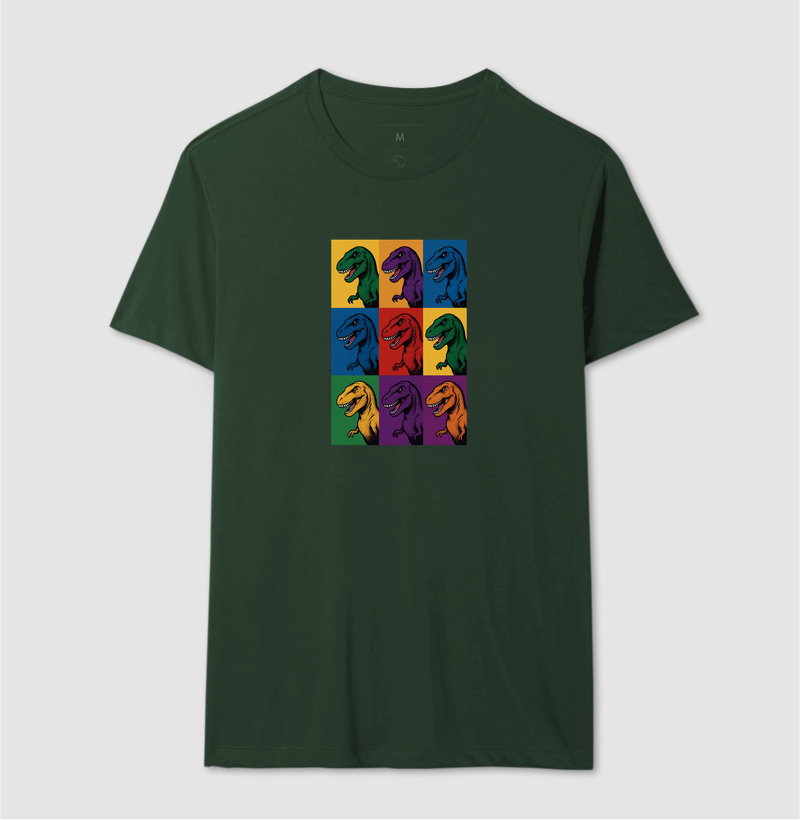 Camiseta Dino Pop T-Rex - Imagem 14