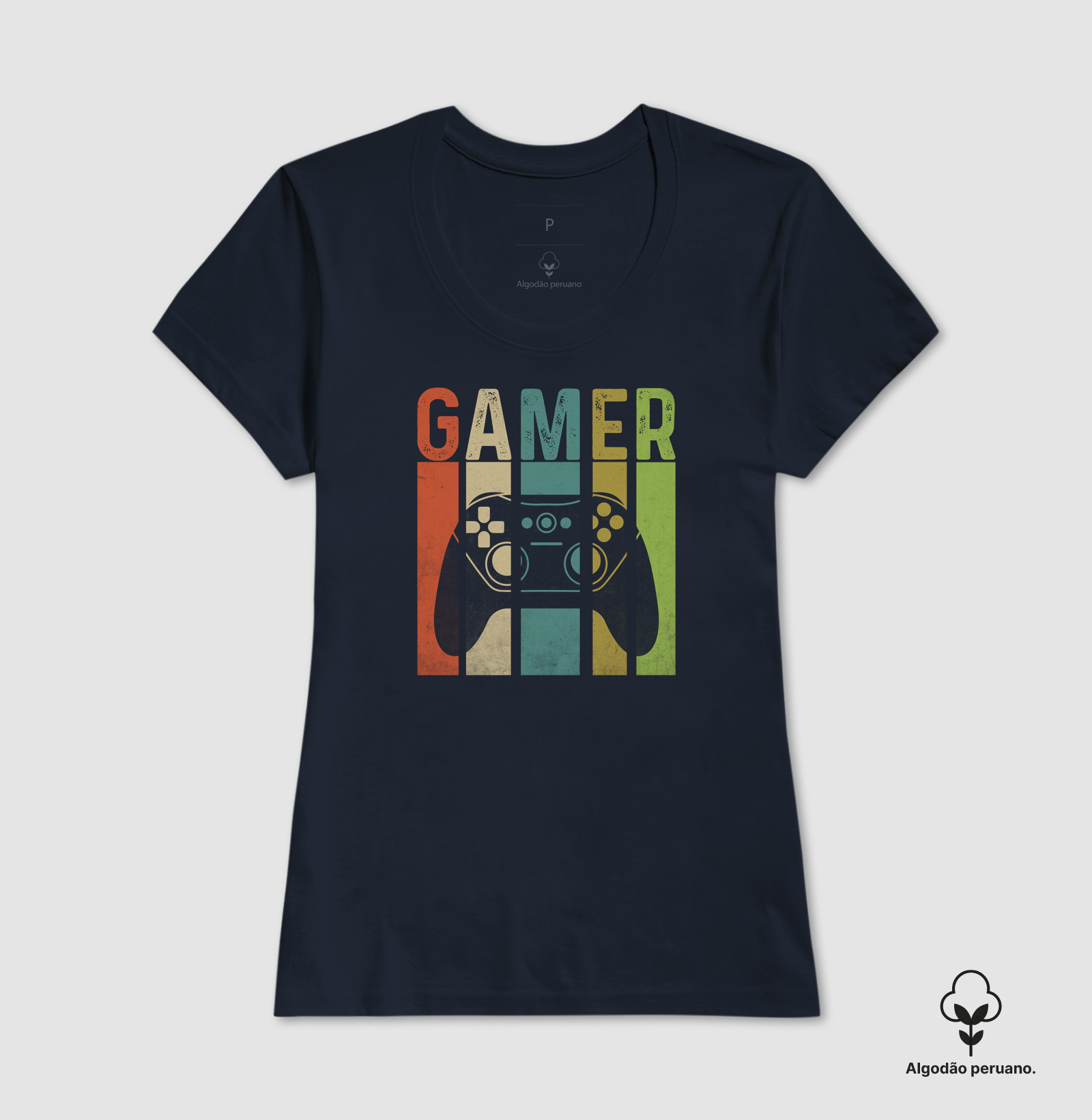 Camiseta Algodão Peruano Gamer - Imagem 5
