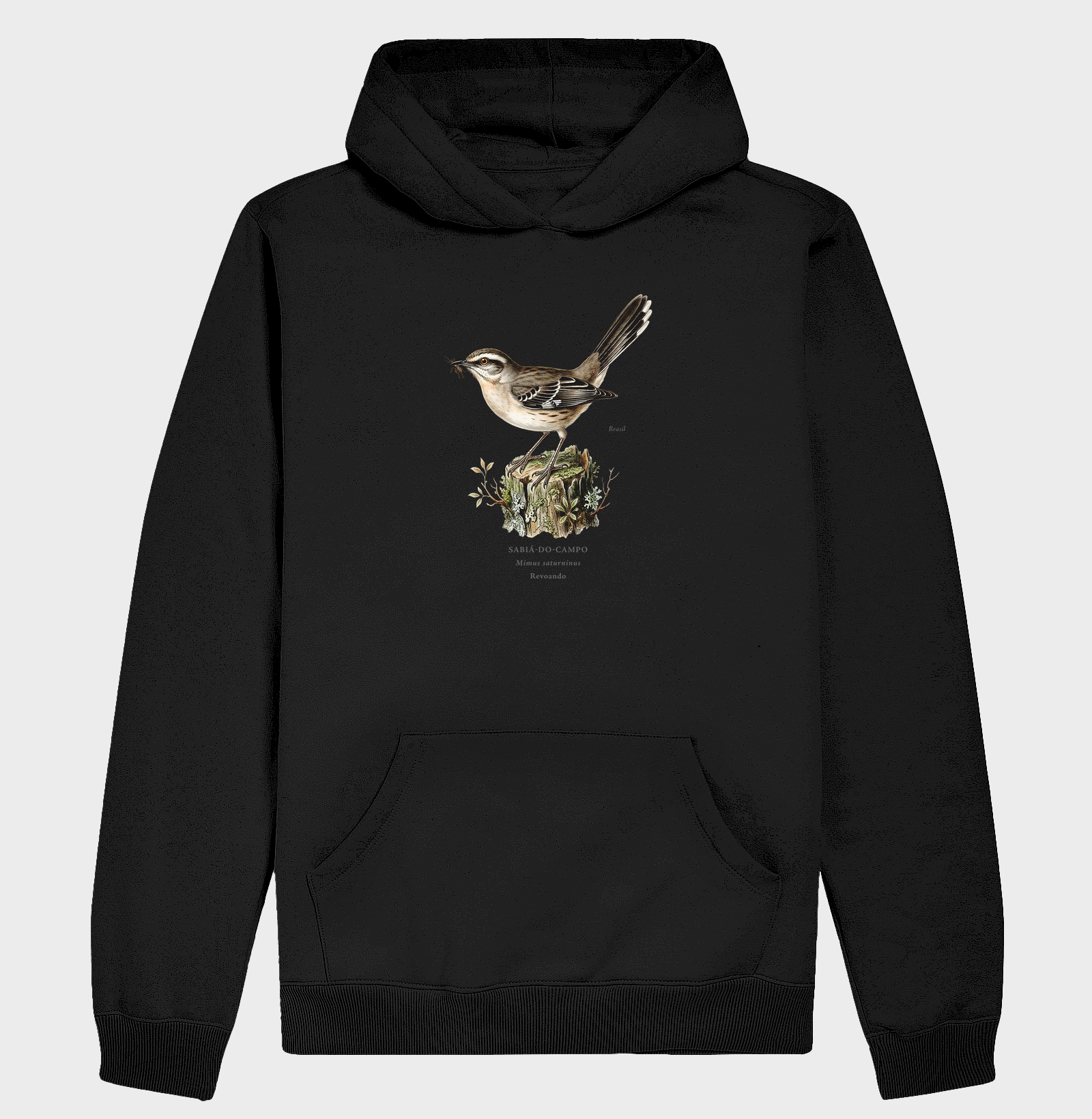 Naturalistas - Sabiá-do-campo - Moletom Hoodie - Imagem 4