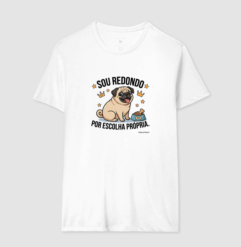 CAMISETA PUG REDONDO - Imagem 4