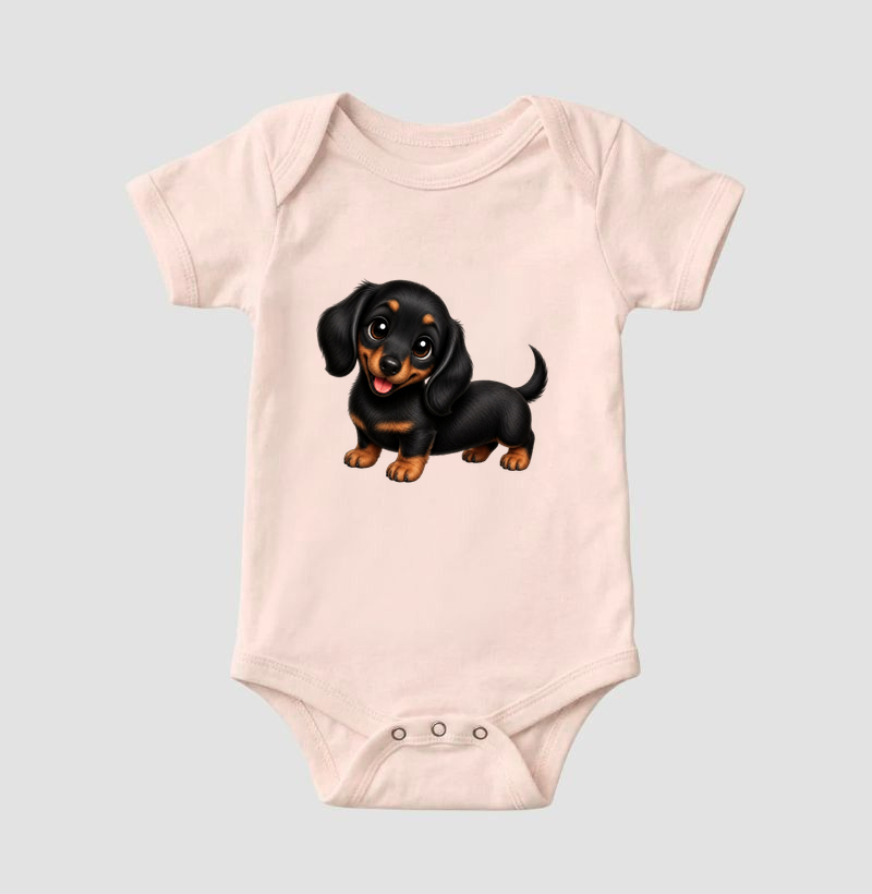 Dachshund Preto - Desenho Animado - Imagem 5