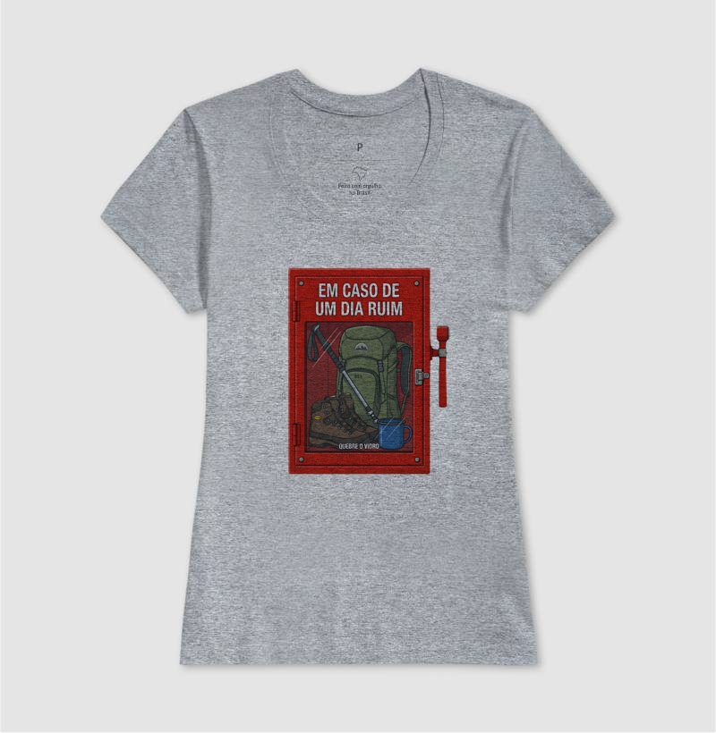 Camiseta Alma Outdoor | Em Caso de Dia Ruim Trilha - Imagem 9