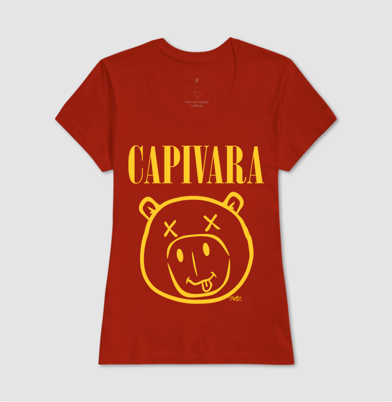 Camiseta Capivara Grunge - Imagem 9
