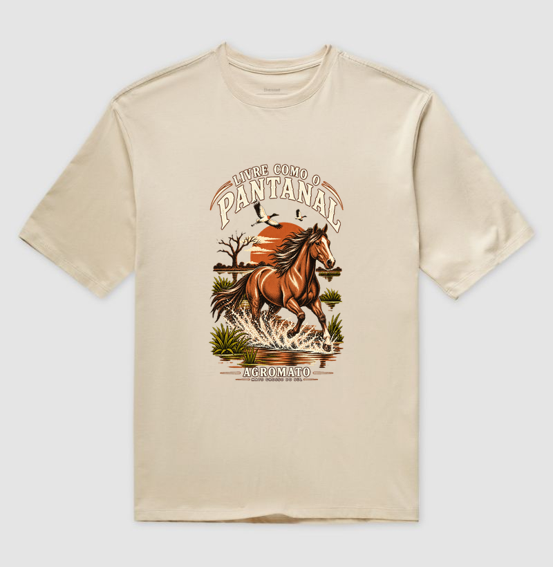 Camiseta Livre como o Pantanal - Imagem 3