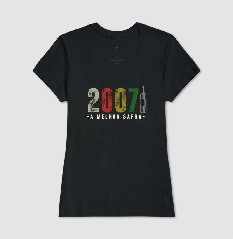 Camiseta Vinho - A Melhor Safra 2007 - Imagem 3