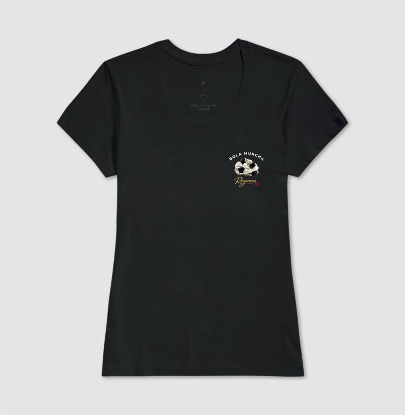 Camiseta Masculina, Feminina, Babylook e Unissex Futebol “Bola Murcha” - Algodão 100%  - Imagem 3