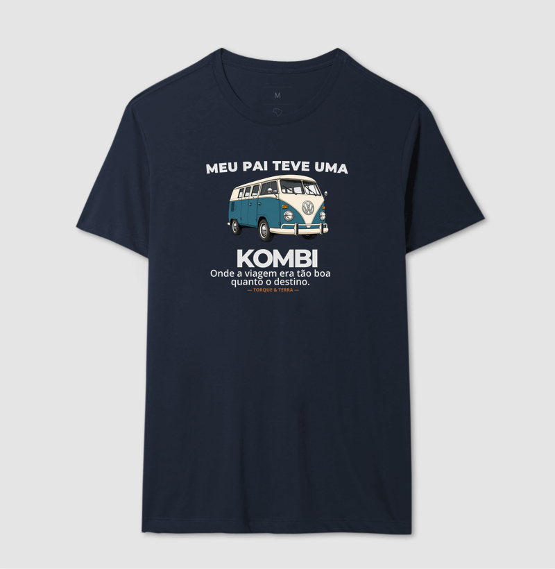 Meu pai teve uma - KOMBI - azul com branco - Imagem 6