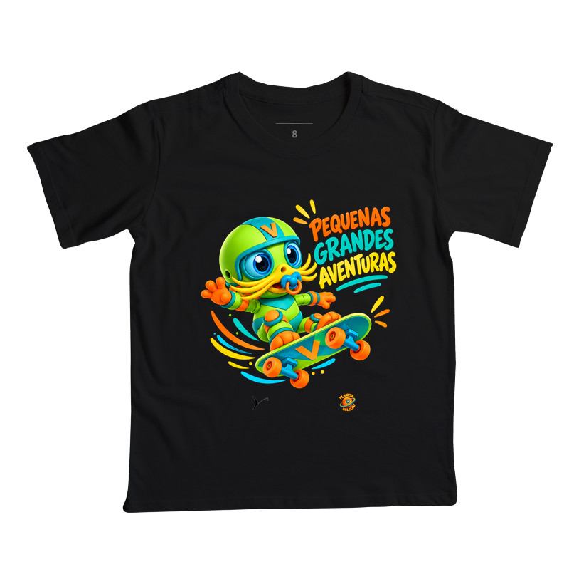 Camiseta Infantil Exkel | Aventuras do Planeta Beleléu - Imagem 3