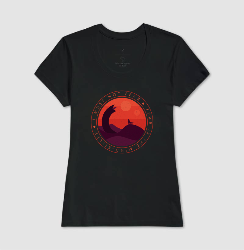 Camiseta O Medo Mata a Mente - Imagem 3